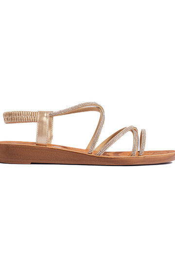 Sandalias con modelo push-up.