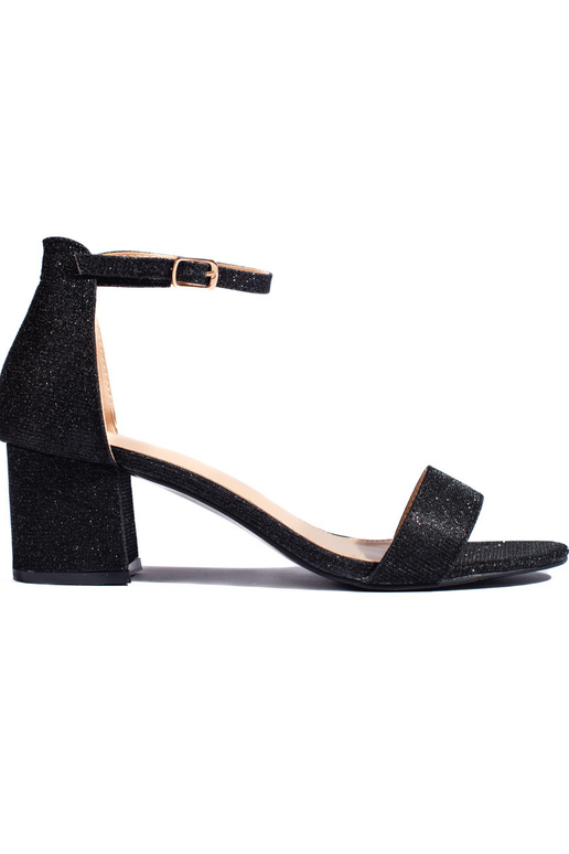 sandalias negras