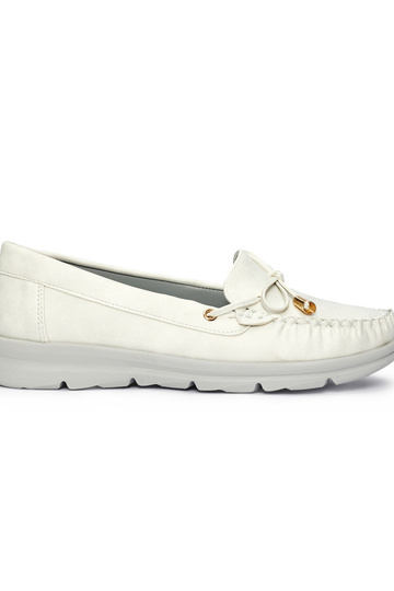 Mocasines cómodos de piel...