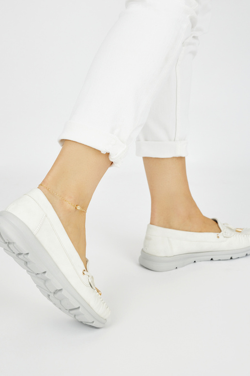 Mocasines cómodos de piel ecológica...