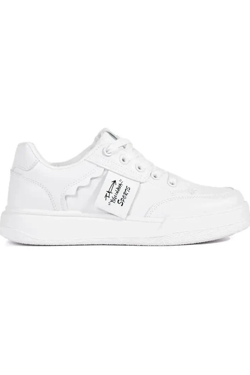 Zapatillas blancas modelo zapatos con...