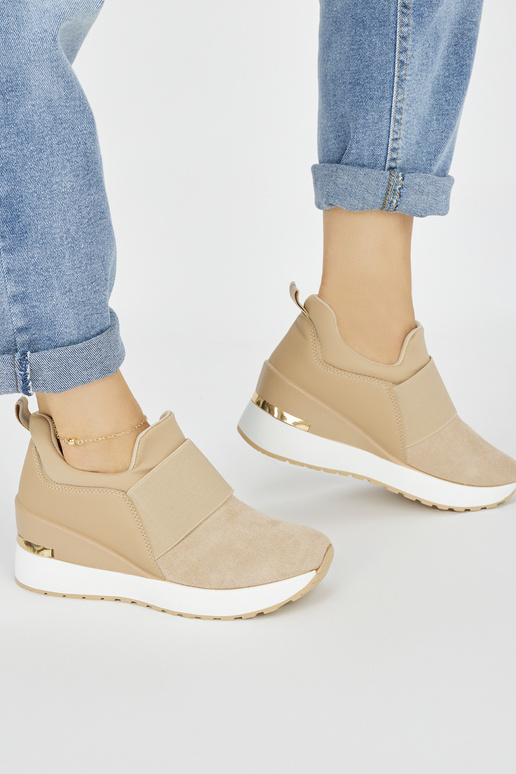 Zapatillas de ante marrón modelo...