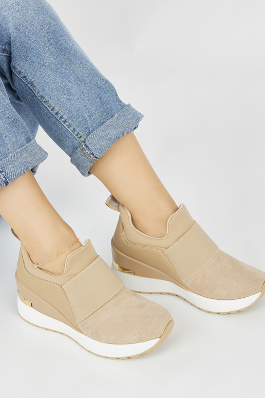 Zapatillas de ante marrón modelo...