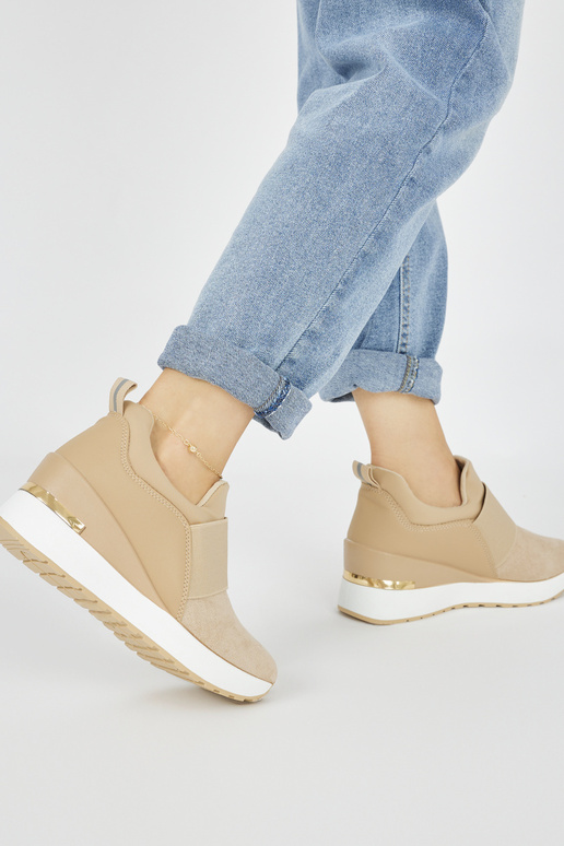 Zapatillas de ante marrón modelo...