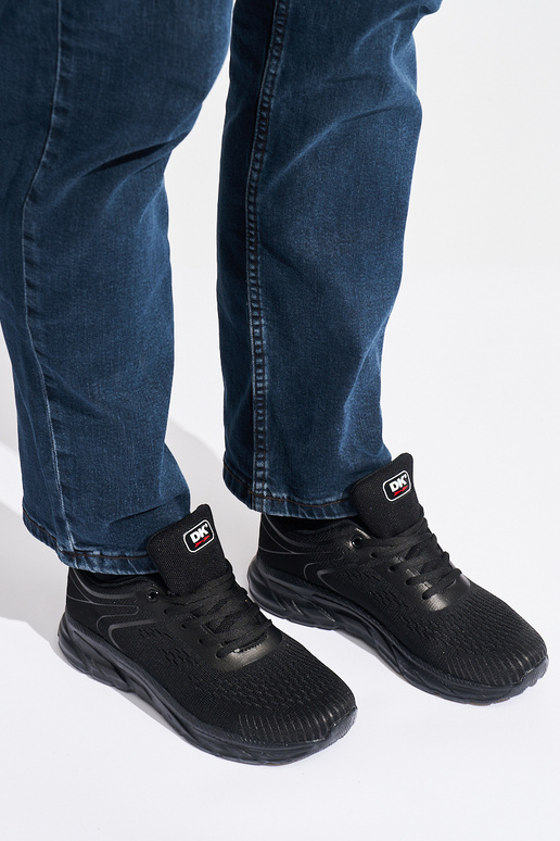 zapatos deportivos negros para hombre