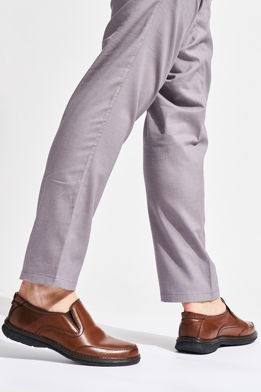 botines marrones para hombre con hebilla