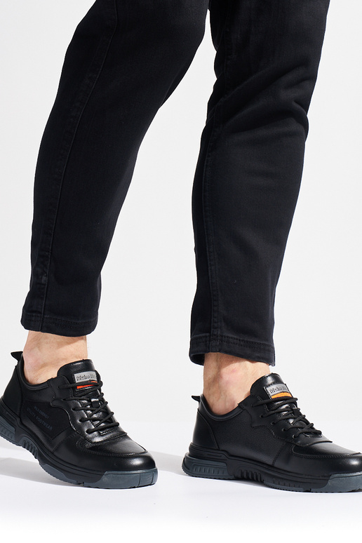 zapatos deportivos negros para hombre