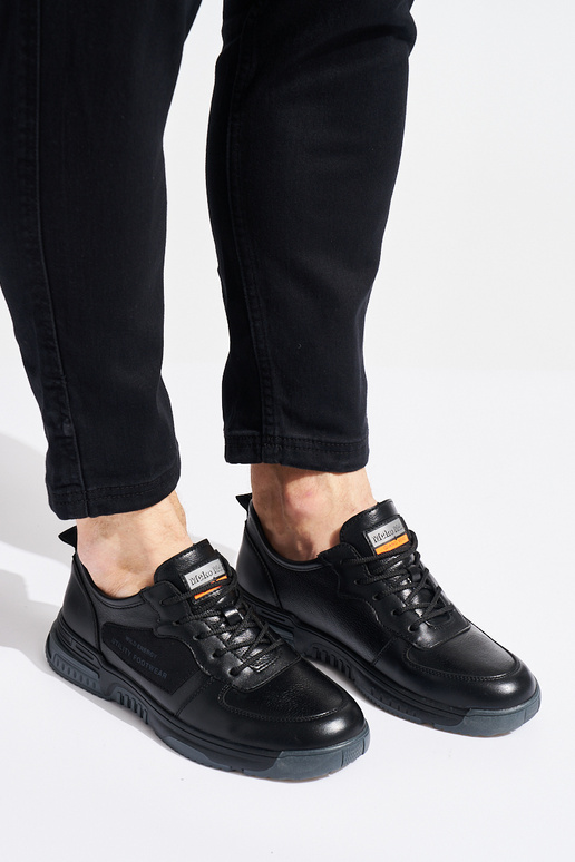 zapatos deportivos negros para hombre