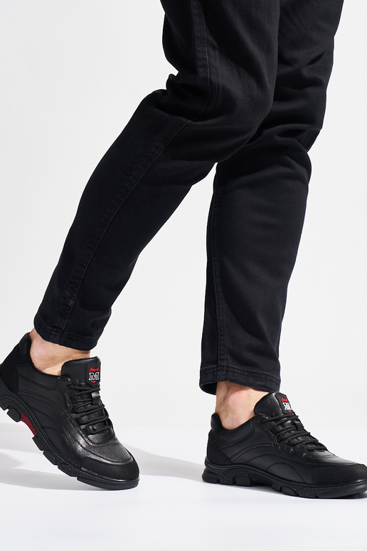 zapatos deportivos negros para hombre