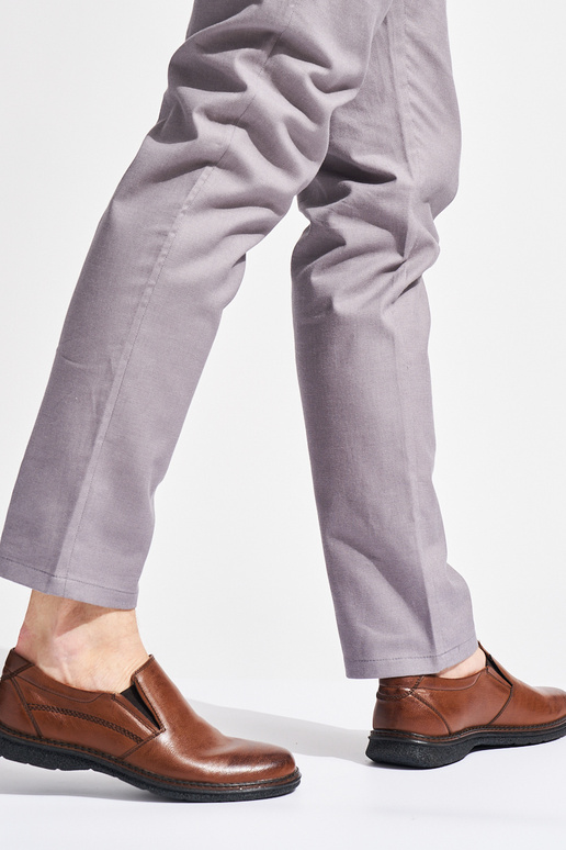 Zapatos de hombre de color marrón