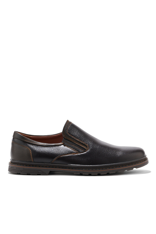 marron oscuro hombres medio zapatos