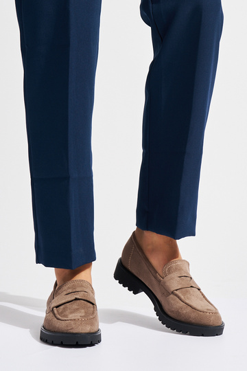 Mocasines de ante para mujer. 2