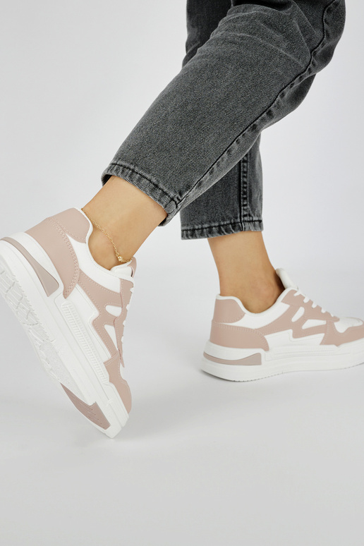 Zapatos modelo Sneakers rosa con...