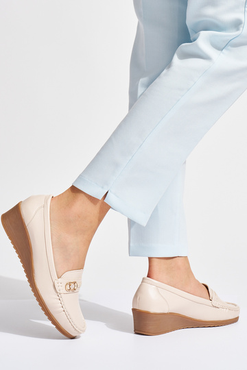 mocasines de mujer beige... 2