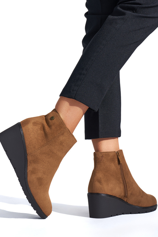 zapatos de cuña marrones zapatos de cuña marrones