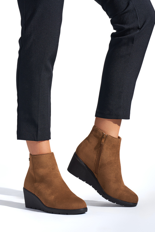 zapatos de cuña marrones zapatos de cuña marrones