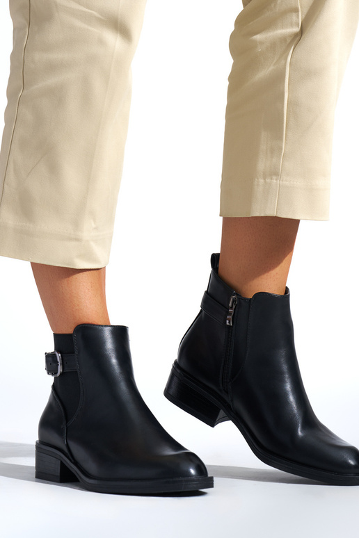 zapatos planos clasicos negros mujer