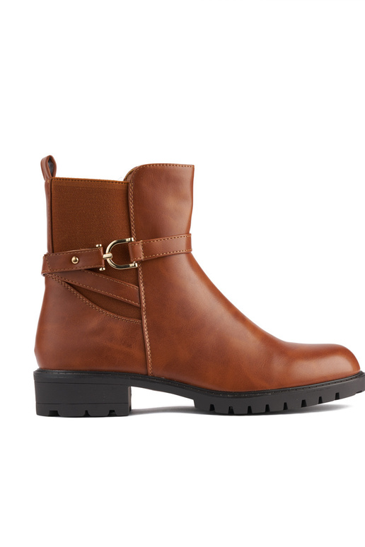 Zapatos de mujer marrones con hebilla... Zapatos de mujer marrones con hebilla...