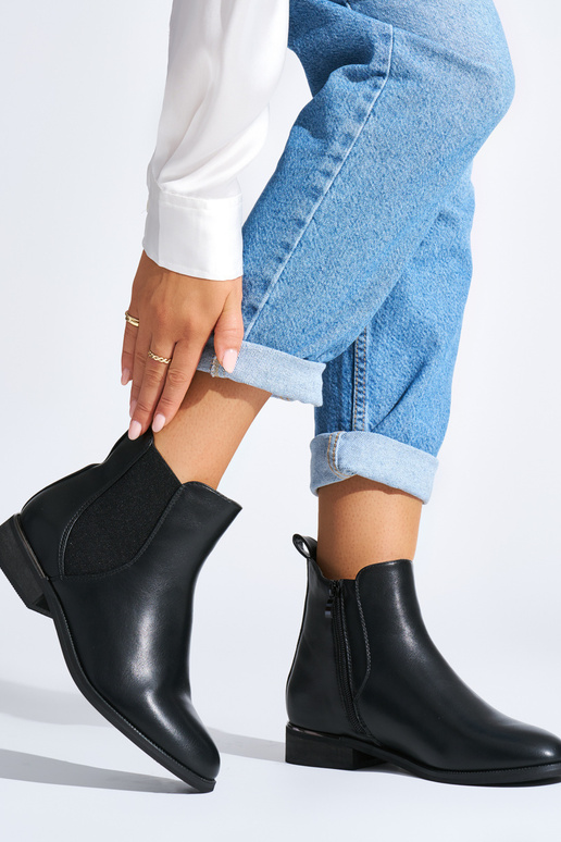 zapatos negros clasicos de mujer