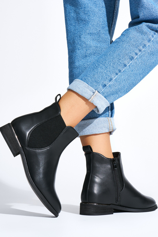 zapatos negros clasicos de mujer