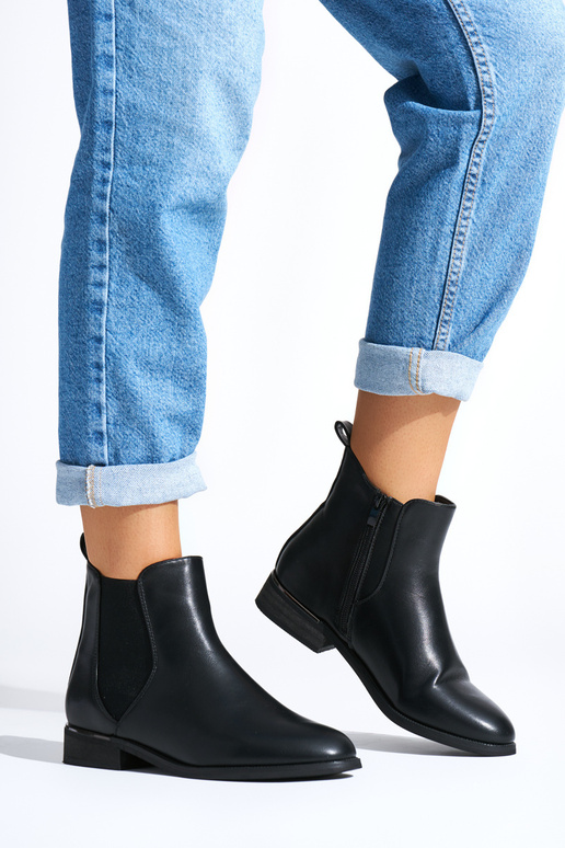 zapatos negros clasicos de mujer