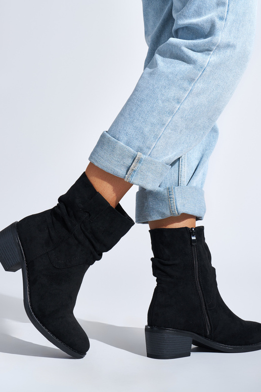 botas estilo cowboy negras botas estilo cowboy negras