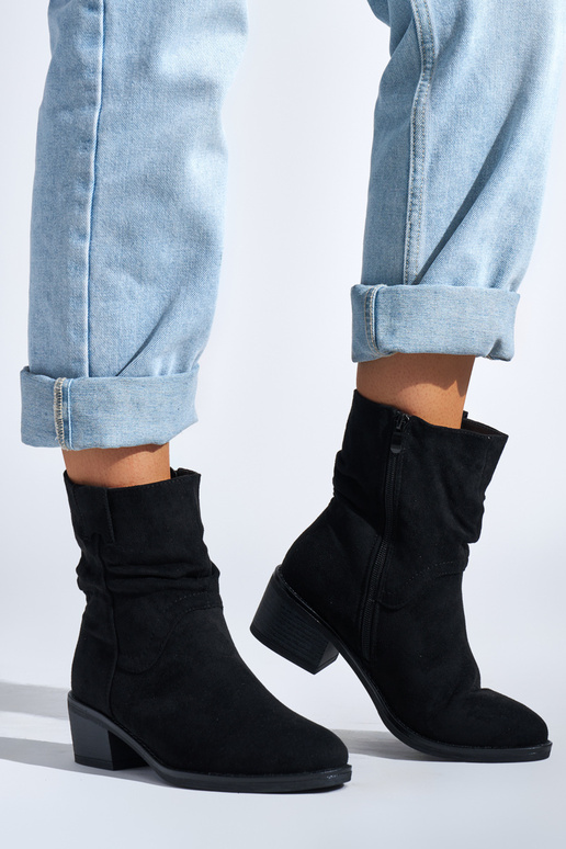 botas estilo cowboy negras botas estilo cowboy negras