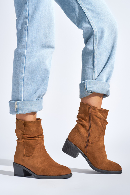 botas estilo cowboy marrones botas estilo cowboy marrones