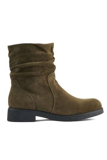 botas de vaquero color caqui