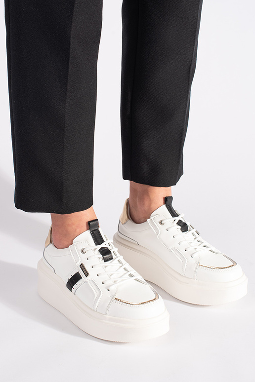 Zapatos modelo Sneakers de piel en...