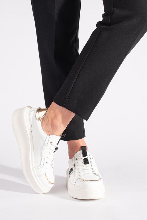 Zapatos modelo Sneakers de piel en...