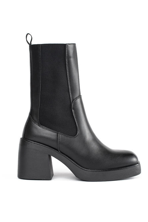 Botas color negro Chelsea boots altas... Botas color negro Chelsea boots altas...
