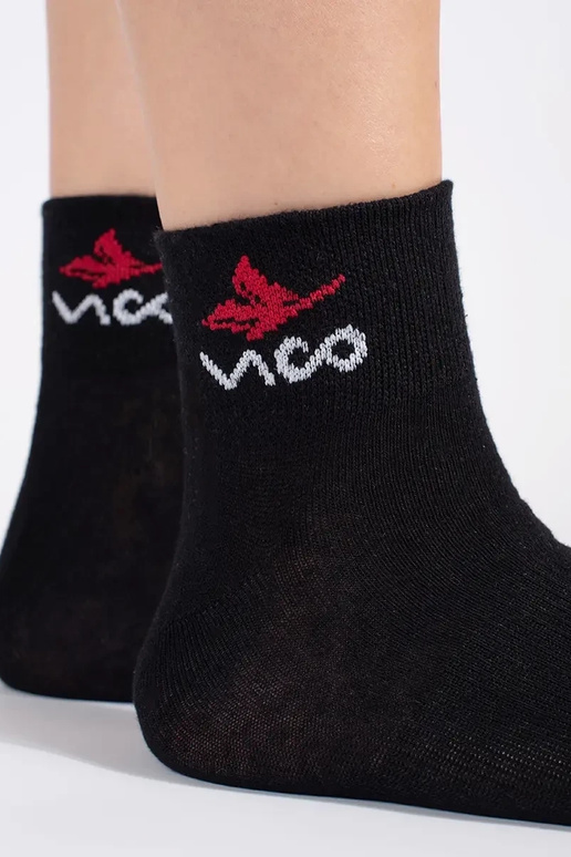 skarpetki negros de mujer Vico 3 piezas