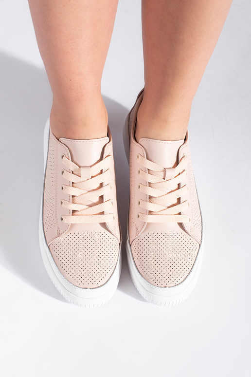 Zapatos piel calados rosa Sergio Leone Zapatos piel calados rosa Sergio Leone