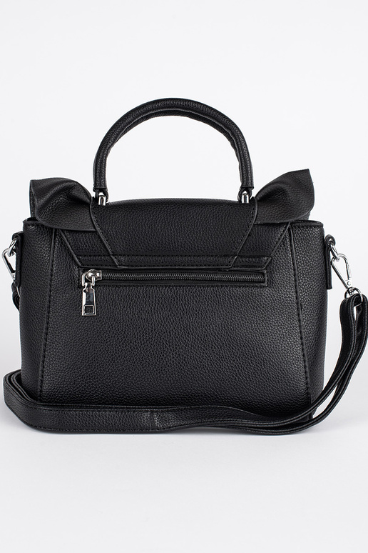 negro bolso elegante z ozdobną falbanką negro bolso elegante z ozdobną falbanką