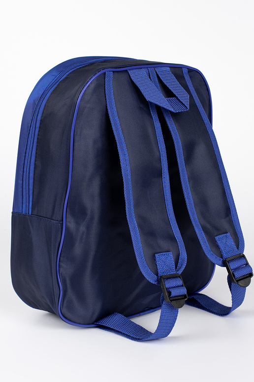 mochila azul para niño ze statkiem...
