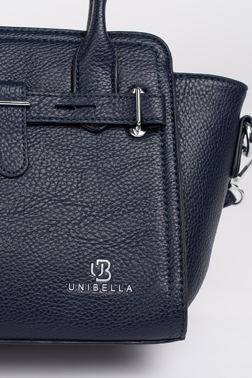 azul oscuro bolso elegante ze platami...