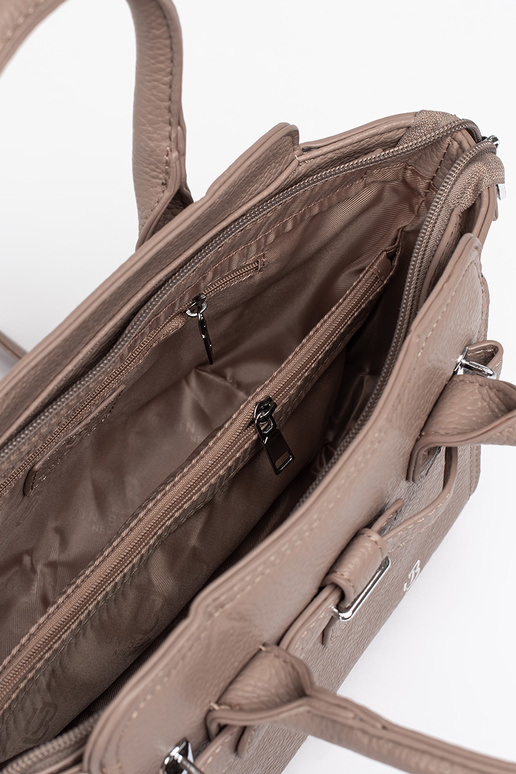 color marfil bolso elegante ze...