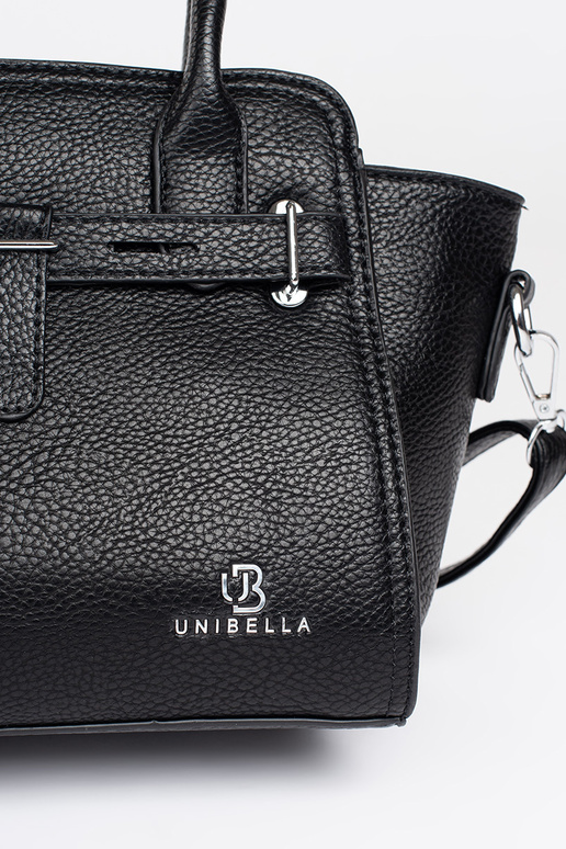 negro bolso elegante ze platami...