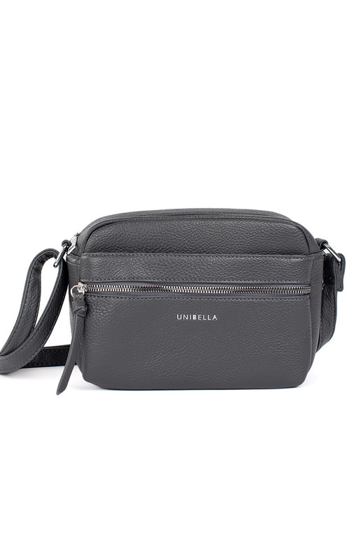 Pequeño gris bolso elegante sobre el...