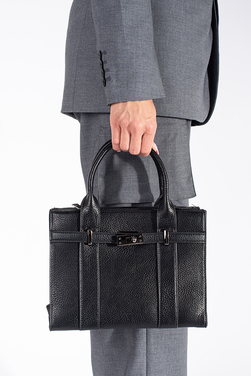 negro un clásico bolso elegante