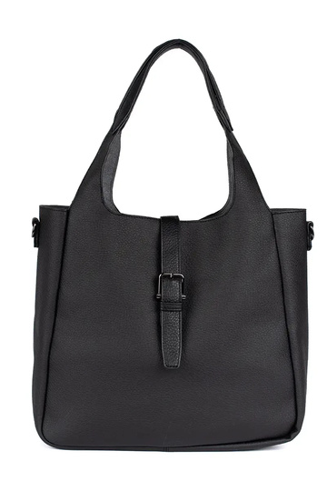 negro bolso shopper mujer