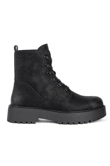 de color negro botas con...