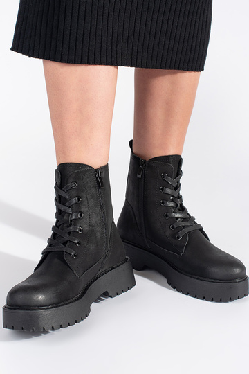 de color negro botas con... 2