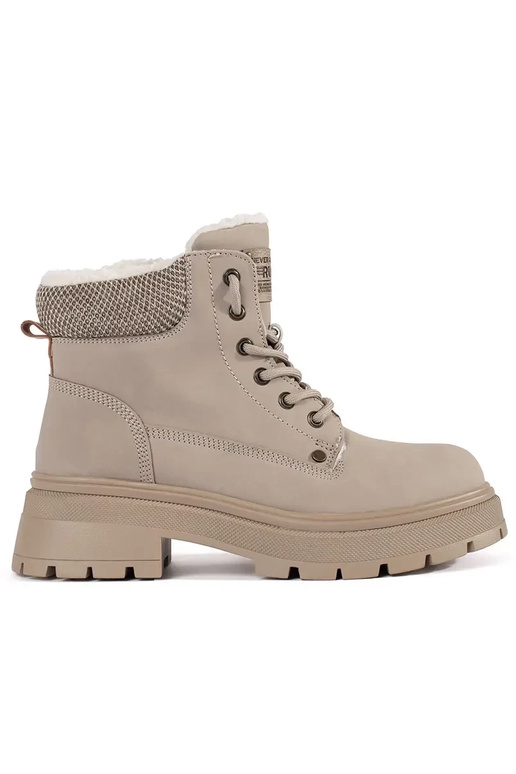beige aislar botas