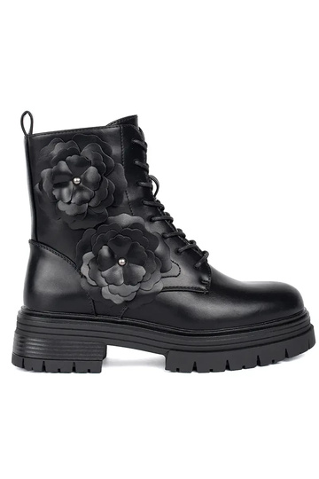 de color negro aislar botas...