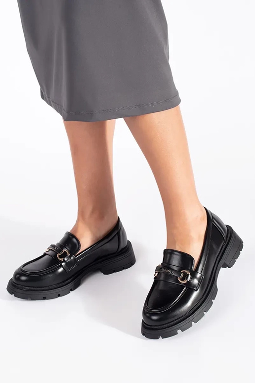 de color negro elegante mocasines de... de color negro elegante mocasines de...
