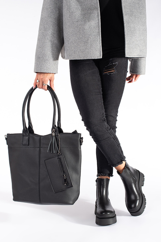 de color negro Zapatos de mujer con... de color negro Zapatos de mujer con...