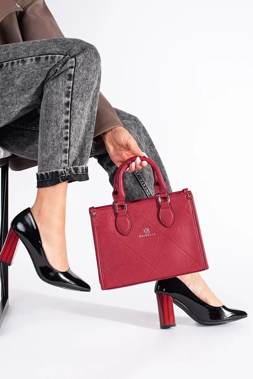 Estilo elegante lacado de color negro...