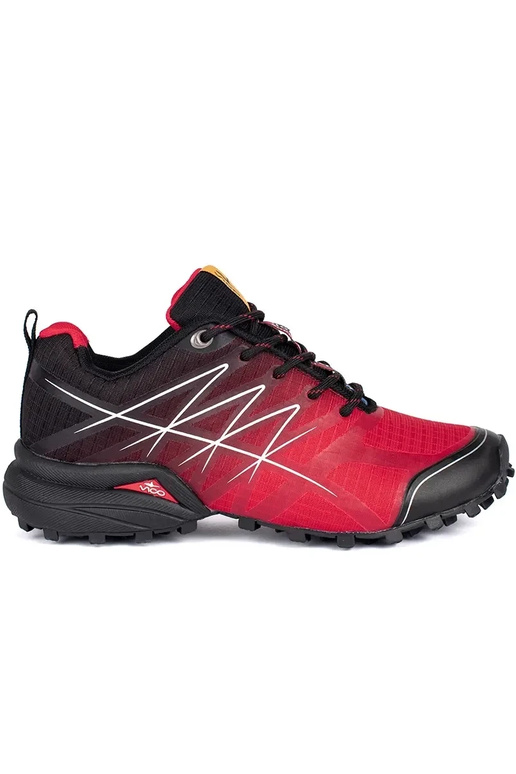 color rojo Botas de montaña para...